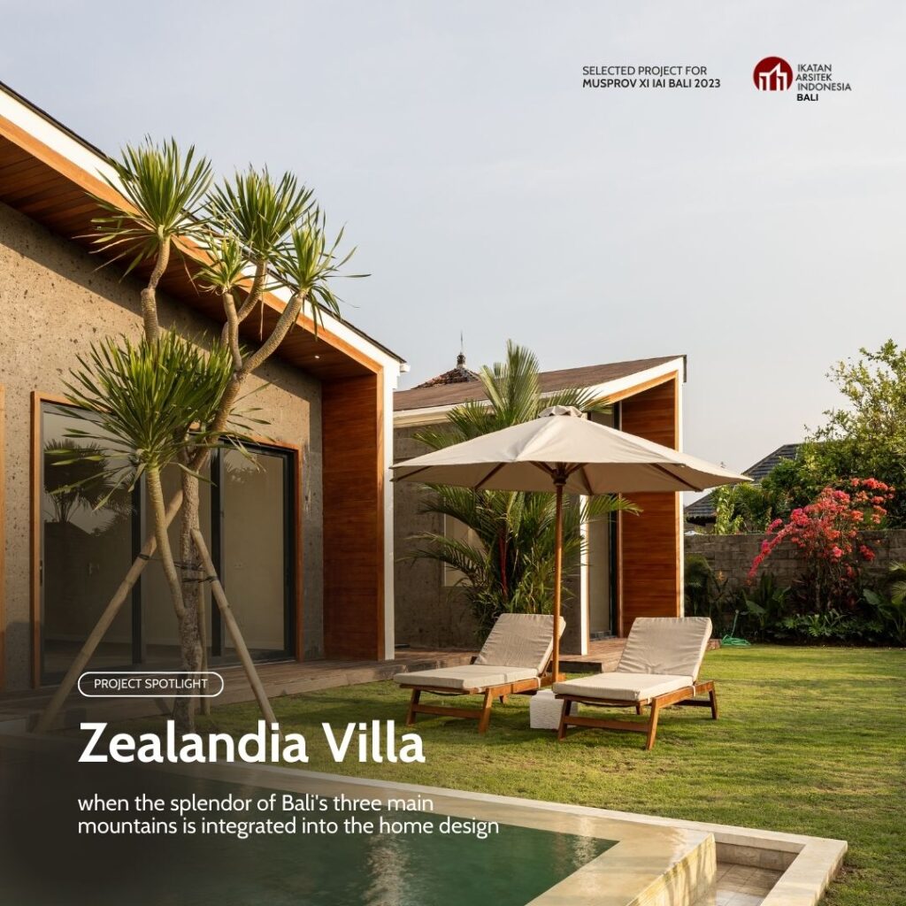 Zealandia Villa – Integration of Bali’s Three Main Mountains